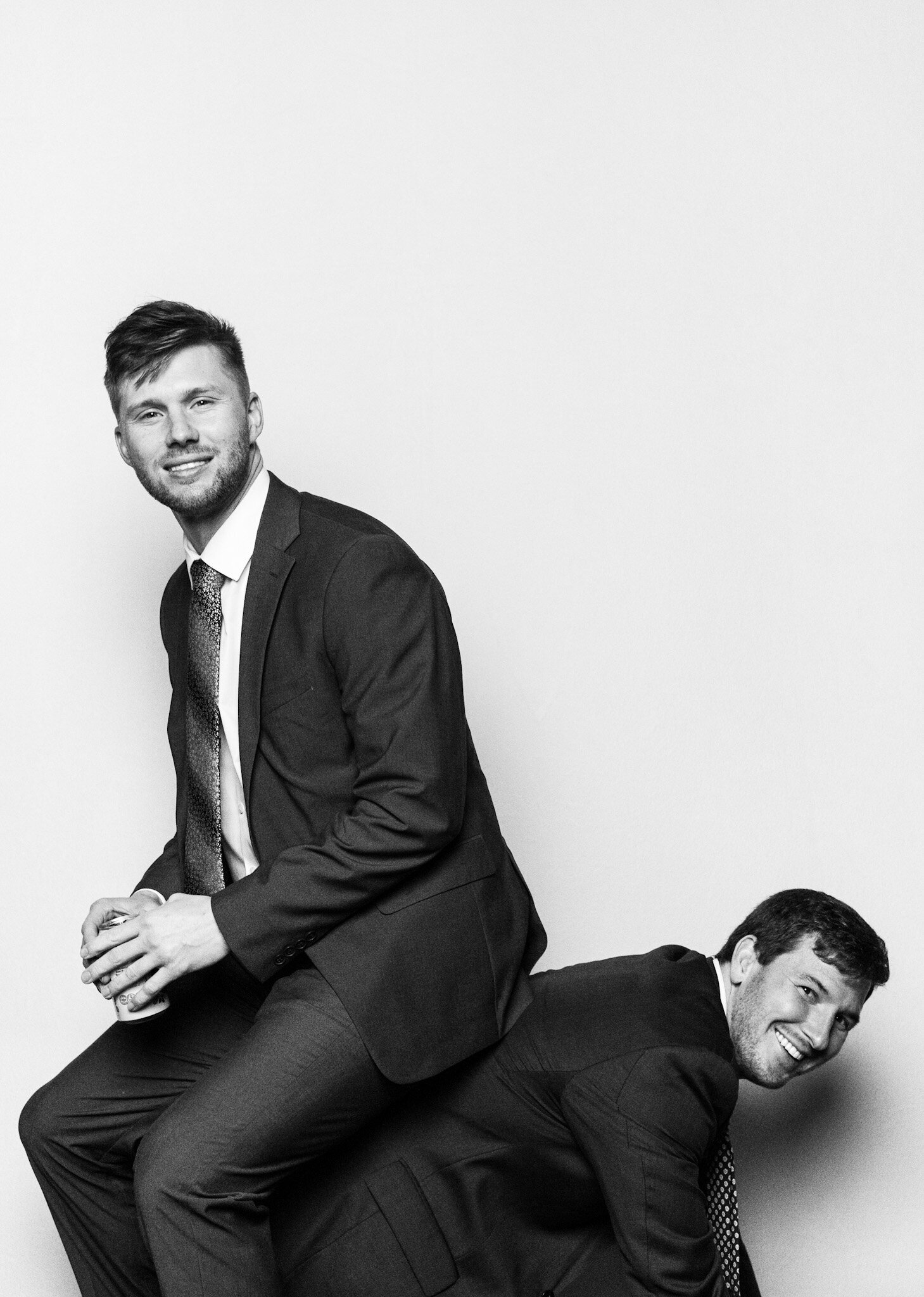 Black and white wedding photograph 5