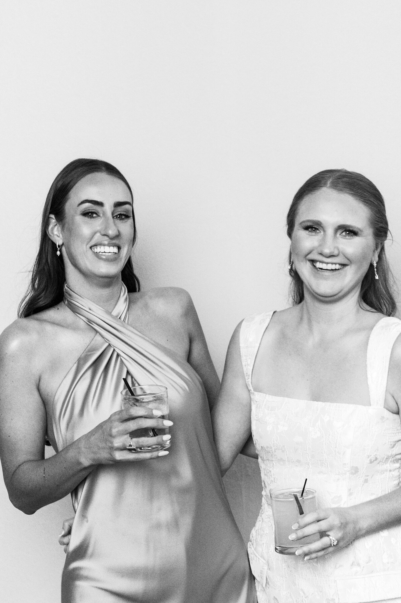 Black and white wedding photograph 3